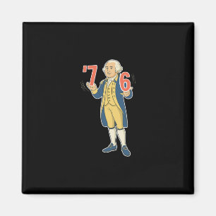Imán 67 divertido George Washington Meme Seis Siete Gen