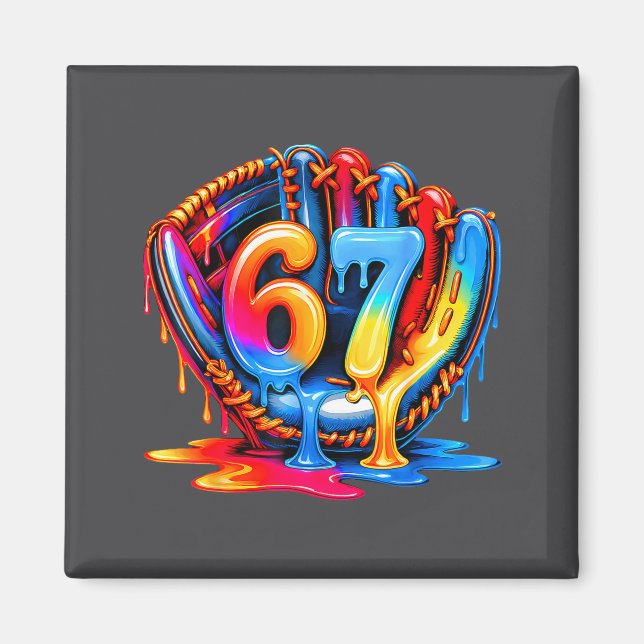 Imán 67 Drip Baseball Life Style 101 Apparel Youth Drip (Frente)