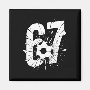 Imán 67 Fútbol Seis Siete 6 7 Meme 67 _2 