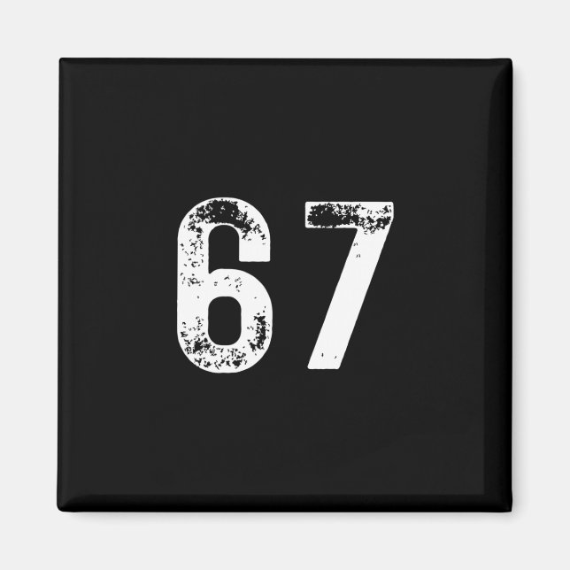 Imán 67 - Gracioso Meme Pullover Hoodie (Frente)