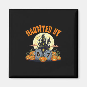 Imán 67 Gracioso Seis Siete Gen Alpha Z Halloween 67 Ha