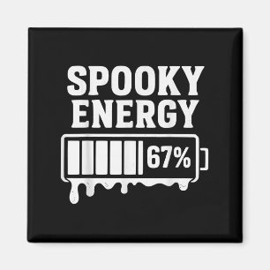 Imán 67 Halloween Energía Espeluznante Brainrot Meme Se