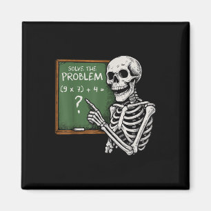 Imán 67 Halloween Matemáticas Divertido Seis Siete Meme