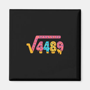 Imán 67 Helado Meme Raíz Cuadrada 4489 Jerga Matemática
