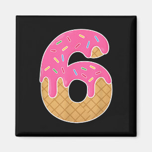 Imán 67 Meme de goteo de helado Divertido Disfraz de Ha