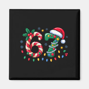 Imán 67 Meme de Navidad Six Seven Xmas Divertido Chicos
