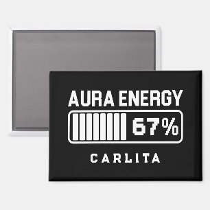 Imán 67 Meme divertida Aura Energy a los 67 Seis Siete 