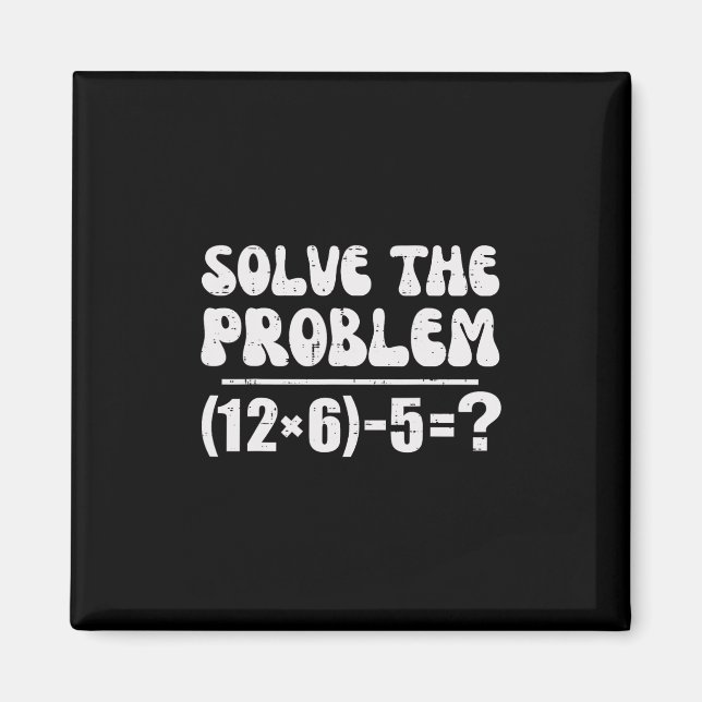 Imán 67 Meme Divertido Pemdas Profesor de Matemáticas d (Frente)