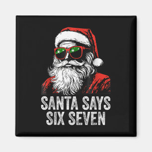 Imán 67 Meme Divertido Seis Siete Navidad 6-7 Meme Sant