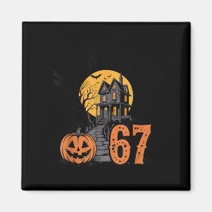Imán 67 Meme Halloween Embrujado Soky - Six Seven Gen A