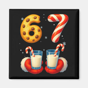Imán 67 Meme Navidad Galleta Caña de Caramelo Divertido