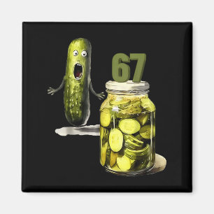 Imán 67 Meme Pepino Sorpresa Un Tarro De Pepinos En Rod