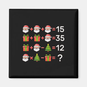 Imán 67 Meme Seis Siete Ecuación Matemática De Navidad 