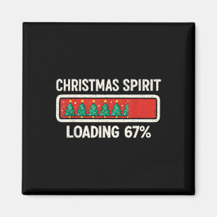 Imán 67 Meme Seis Siete Espíritu Navideño Cargando Gen 