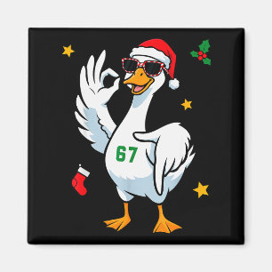 Imán 67 Meme Silly Goose 6 7 Divertido Seis Siete Navid