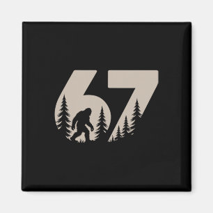 Imán 67 Memes Divertidos Seis Siete Bigfoot Gen Alpha A