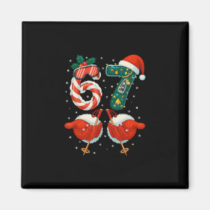 Imán 67 Navidad 6 7 Meme Esquí Navidad Pijamas de Invie