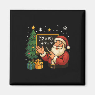 Imán 67 Profesor Santa Navidad Seis Siete Meme Brainrot