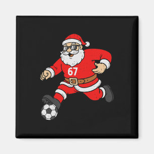 Imán 67 Santa del Fútbol Seis Siete Meme Navidad Deport