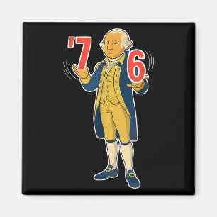 Imán 67 Seis Siete Camiseta divertida de meme de George