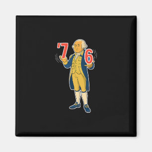 Imán 67 Seis Siete Meme Divertido George Washington