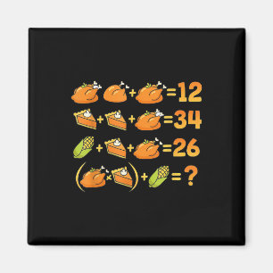 Imán 67 Seis Siete Meme Matemáticas Día de Acción de Gr