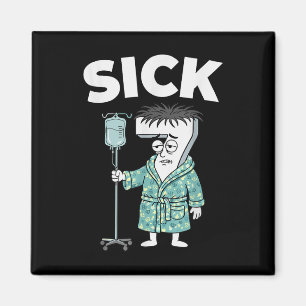 Imán 67 Sick Seven Six 6 7 Meme