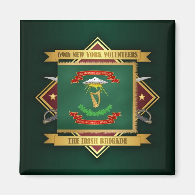 Imán 69.ª Infantería de Voluntarios de Nueva York (Frente)