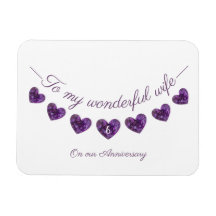 6.ª o cualquier mujer morada del boda