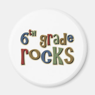 Imán 6.º Grado Rocas Sexto