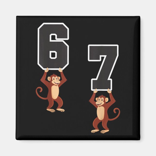 Imán 6 7 Divertidos maestros que juegan con disfraces d (Frente)