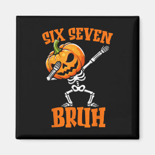 Imán 6 7 Halloween 67 Meme Seis Siete Dabbing Gen Alpha