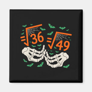 Imán 6 7 Halloween Matemáticas Raíz Cuadrada 67 Meme Ge