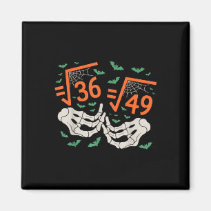 Imán 6 7 Halloween Matemáticas Raíz Cuadrada 67 Meme Ge