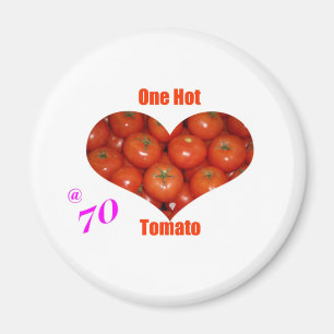 Imán 70 un tomate caliente