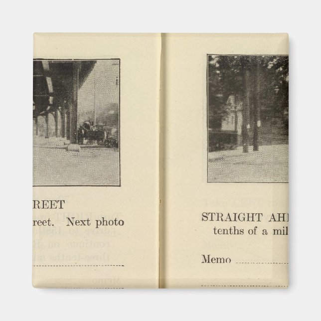 Imán 78689 Broadway y 230 St Dobbs Ferry (Frente)