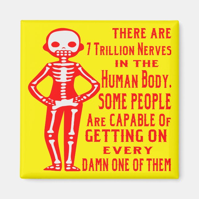 Imán 7 Billones de Nervios Y Algunas Personas Se Enfren (Frente)