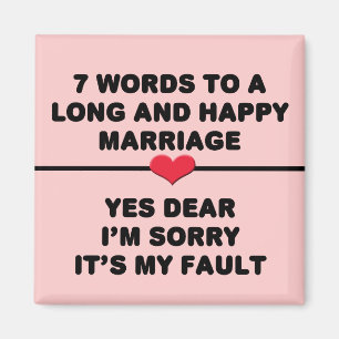 Imán 7 palabras para un matrimonio largo y feliz