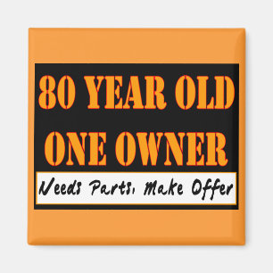 Imán 80 Años, Un Propietario - Necesita Piezas, Hacer O