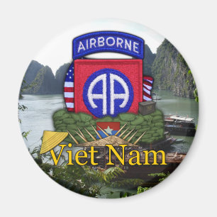Imán 82.ª división aérea vietnam vc rvn vets Magnet