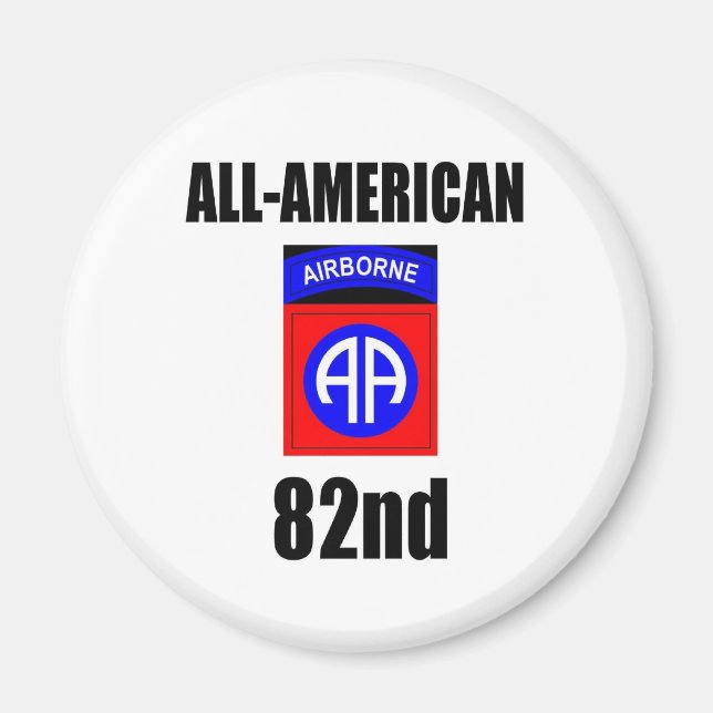 Imán 82.º Airborne (Frente)