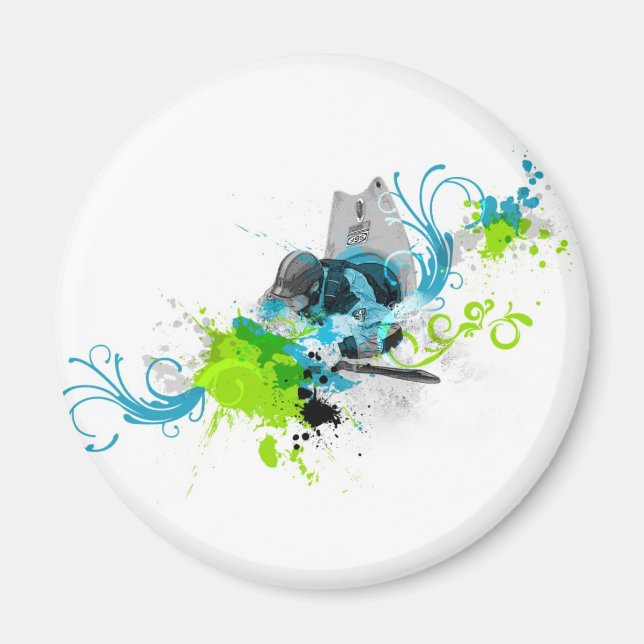 Imán 83. Kayak urbano 2 (Frente)