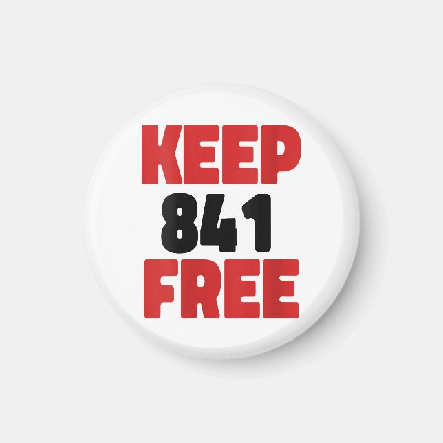 Imán 841 Surfing Otter 841Keep 841 Free California Otte (Frente)