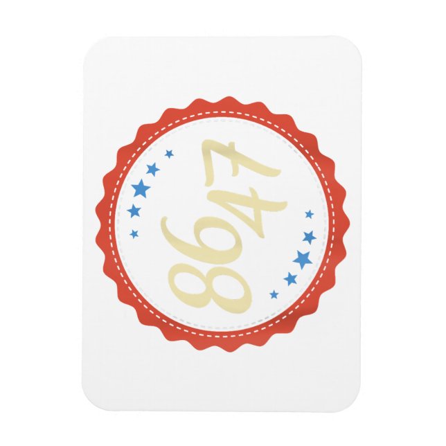 Imán 86 47 Anti Trump Gracioso (Vertical)