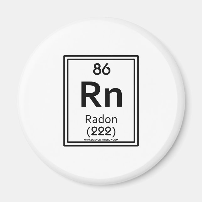 Imán 86 Radon (Frente)