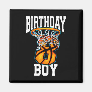Imán 8.º cumpleaños Baloncesto de niños de 8 años regal
