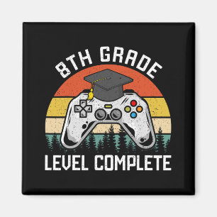 Imán 8.º Grado Completado El Último Día De Graduación E