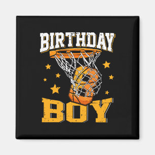 Imán 8.º Nacimiento Basketball Boy Baloncesto de 8 años