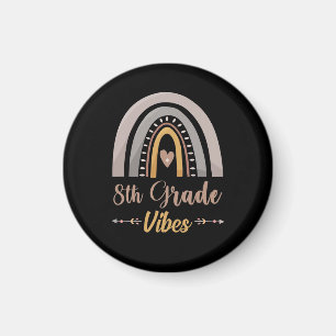 Imán 8.º octavo grado de vibe de vuelta a la escuela