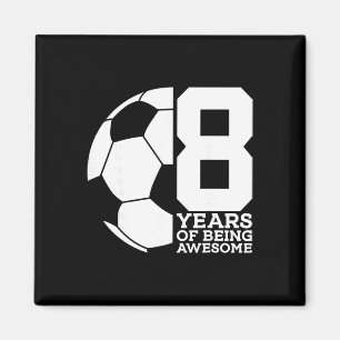 Imán 8 Años De Ser Increíble Fútbol 8 Cumpleaños